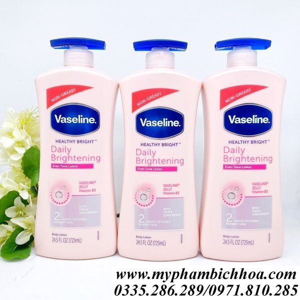 Vaseline HEALTHY BRIGHT 725ml - ボディクリーム