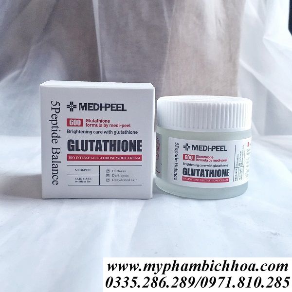 KEM DƯỠNG MEDI PEEL BIO INTENSE GLUTATHIONE 600 WHITE CREAM TRẮNG DA HÀN QUỐC